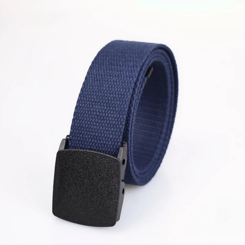 3.8cm Men's Belt Outdoor Casual Canvas Belt Metal Free Training Tactical Belt With Pants Jeans Belt Sports For Men Women belts