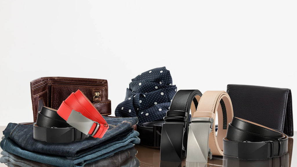 CHAOREN Brand Leather Belts for Men 115cm-135cm Automatic Belt with Ratchet Strap Top Quality Belts Luxury Belts for Men