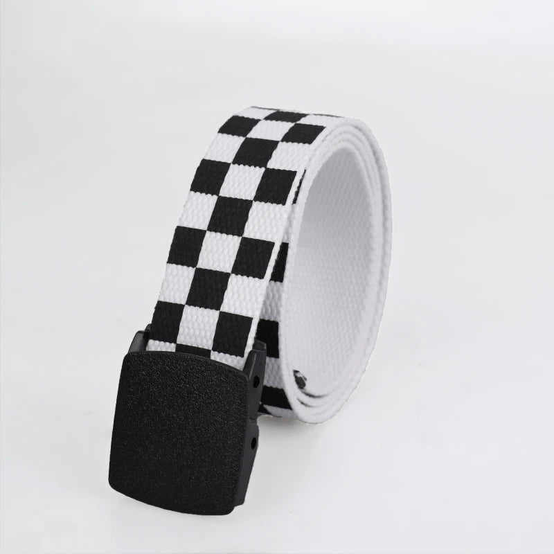 3.8cm Men's Belt Outdoor Casual Canvas Belt Metal Free Training Tactical Belt With Pants Jeans Belt Sports For Men Women belts