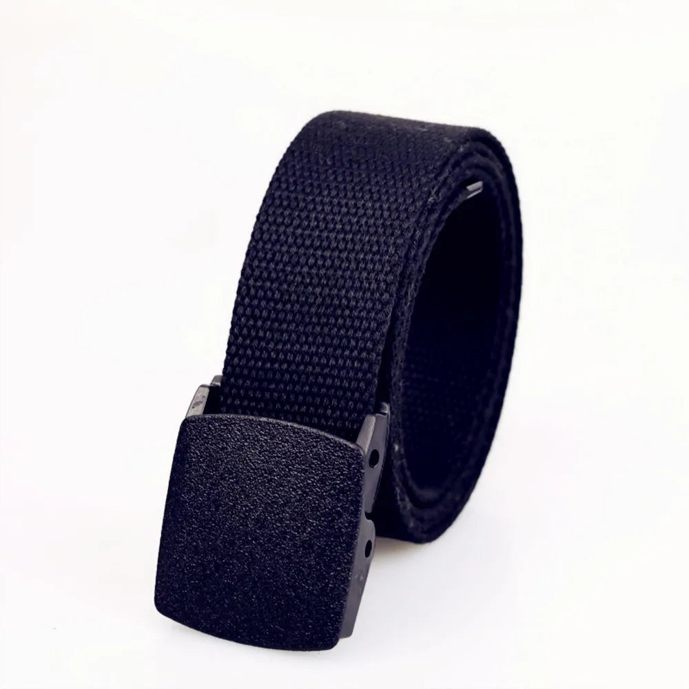 3.8cm Men's Belt Outdoor Casual Canvas Belt Metal Free Training Tactical Belt With Pants Jeans Belt Sports For Men Women belts