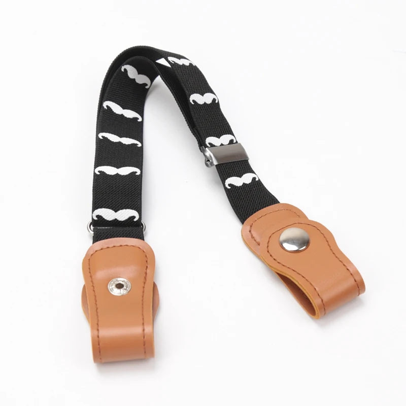 Canvas Children Elastic Belt Pants for Girls Boys Anti Deduction Belt Baby Nursery Essential 16 Colour Kid's Jeans Belt