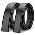 Brand No Buckle 3.5cm Wide Genuine Leather Automatic Belt Body Strap Without Buckle Belts Men Good Quality Belts 140 150 160cm