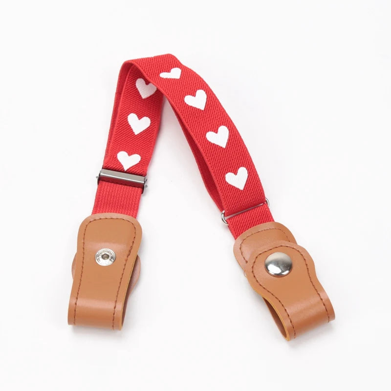 Canvas Children Elastic Belt Pants for Girls Boys Anti Deduction Belt Baby Nursery Essential 16 Colour Kid's Jeans Belt