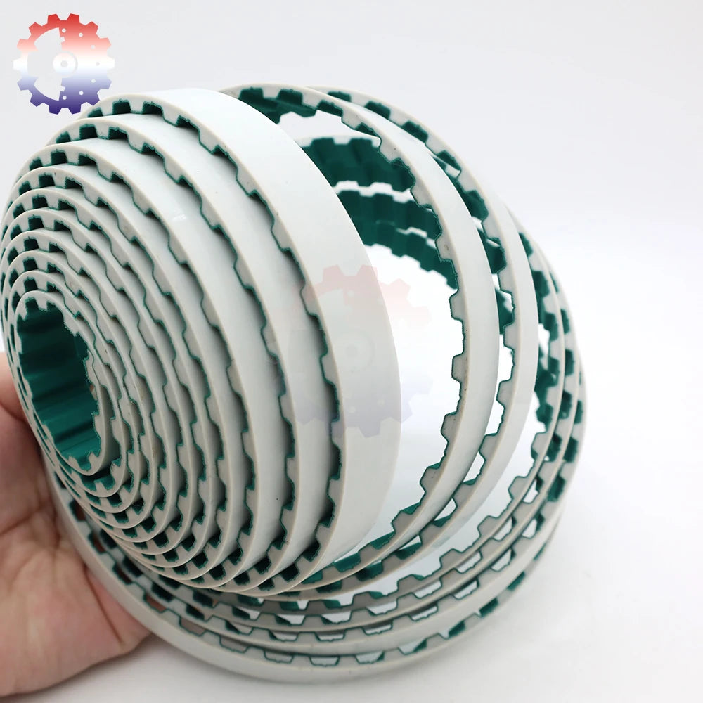 AT5 Open Timing Belt Pitch 5mm AT5 Synchronous Belt 10mm 15mm 20mm 25mm 30mm Polyurethane Open Belt Conveyor Belt AT5 Open Belt