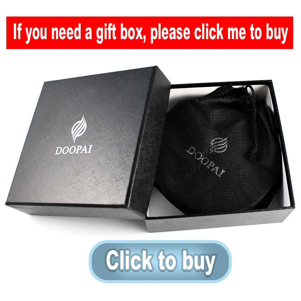 DOOPAI Mens Leather Belt Multiple Colors Automatic Available Belts Leisure Fashion Ratchet Belts for Men Pants Waistband